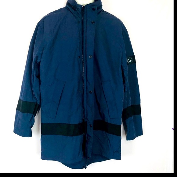 CALVIN KLEIN Rain Coat / Windbreaker Size M NWT
